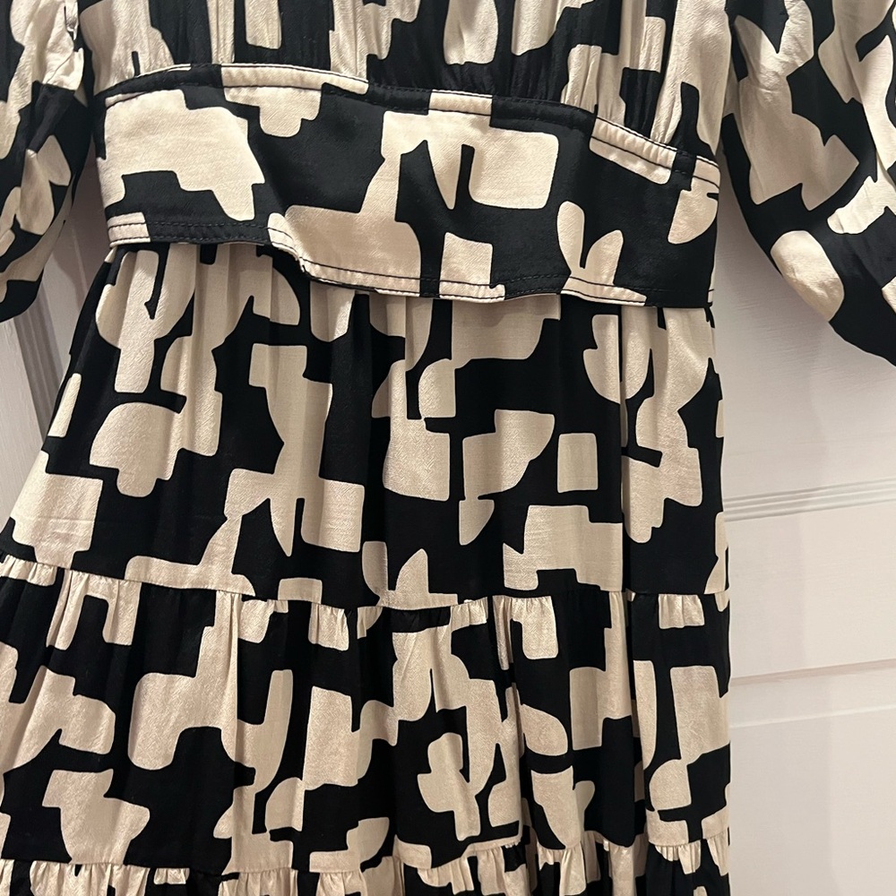 BA&SH mini dress with geometric print - Picture 3 of 5